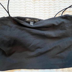 Black cropped camisole - Brand new!